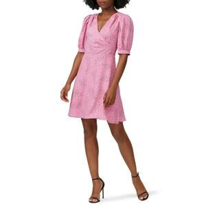 Kate Spade Meadow Faux‎ Wrap Dress | Pink Floral | SZ 4